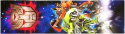 Transformers Pro/LE Backbox Decal - Right